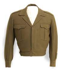 The Eisenhower Or Ike Jacket Was A Coat Based On Military Jackets That Were Bloused Above The Waist And Had A F Jackets Types Of Jackets Vintage Mens Fashion