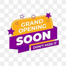 Design Of The Grand Opening Banner Element In Liquid Form Opening Grand Open Png And Vector With Transparent Background For Free Download Grand Opening Banner Grand Opening Banner