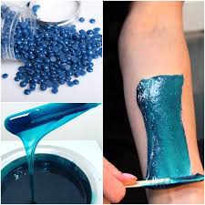 Just be sure to trim your hair beforehand (leaving between 1/4 and 1/2 is perfect) and dust on a bit of baby powder to prevent the wax from sticking to your skin. Blue Silk Hair Removal Wax Barber Clips