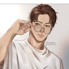 Drawing of Saginaw Grant, a pow wow dancer and actor