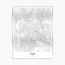 Lonely planet photos and videos. Rome Italy Map Posters Redbubble