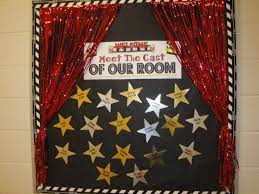What type of home theater decor should i add? Classroom Movie Theme Classroom Decorating Ideas Back To School Bulletin Boards Classroo Star Themed Classroom Classroom Themes Hollywood Theme Classroom