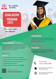 As far as the authority responsible for the issuing of the scholarship is concerned, it is a very noble job on their part to help a needy fellow. Scholarship Program Flyer Template School Fair Scholarships School Posters