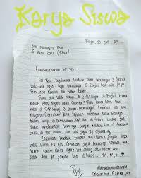 Trima kasih ya ternyata kado dariku masih kau. Contoh Surat Untuk Teman Atau Sahabat