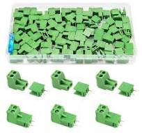 YIXISI 40 Paare PCB Mount Screw Klemmenblock Pluggable, 5.08mm 2 Pin PCB  Terminal Block Stecker, Schraubklemmenblock Verbinder, für Leiterplatte :  ...