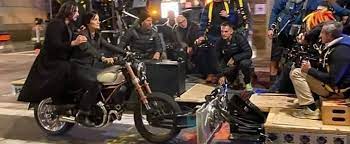 Neo And Trinity Ride A Ducati Again In Matrix 4 Leaked Set Photos Autoevolution