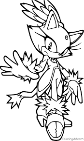 Knuckles is the friendly rival of sonic. Blaze The Cat Coloring Page Coloringall