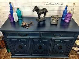 Find the perfect home furnishings at hayneedle, where you can buy online while you explore our room designs and curated looks for tips, ideas & inspiration to help you along the way. Vintage Painted Blue Buffet Two Makeovers From One Cabinet
