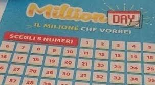 Il martedì, il giovedì e il sabato. Million Day I Numeri Vincenti Di Martedi 11 Febbraio 2020