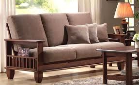 • walnut sofa set:add class to your living room with this comfortable walnut sofa set. Wooden Sofa Set Storiestrending Com