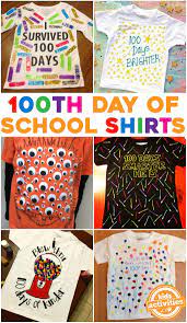 This simple set helps to diversify your classes. Super Easy 100th Day Of School Shirt Ideas 2021 Yes 2021 Kids Activities Blog