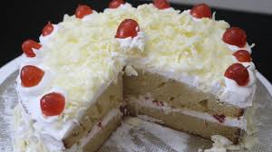 #homemade cake without oven | 3.5m people have watched this. White Forest Cake Without Oven No Oven White Forest Cake Desi Cooking Recipes