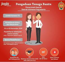 Tak penting banget jangan keluar. Khusus Warga Diy Pemda Buka Lowongan 250 Formasi Tenaga Bantu
