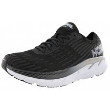 Hoka One One Women Ultra Marathon Cushioned Running Shoes Clifton 5 Knit Shoe City