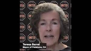 Teresa Barrett, Mayor of Petaluma, California — United Against Hate