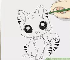4 cara untuk menggambar anak kucing wikihow. Cara Menggambar Kucing Dan Penjelasan Edukasi Lengkap