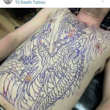 Blue tribal design on side hand tattoo by keith elebourn. Photos At Til Death Tattoo Newmarket 1 Tip From 3 Visitors
