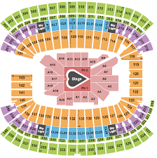 Dead And Company Seating Chart Interactive Seating Chart