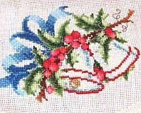 Free patterns / free patterns / free cross stitch patterns. Jingle Bell Mini Tree Skirt Cross Stitch Patterns Christmas Cross Stitch Embroidery Christmas Cross Stitch