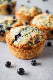 Easy Keto Blueberry Muffins Gluten Free Sugar Free Paleo Here To Cook