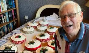 You take the cake, Lord Drizzle! 🎂🍰 David Brown is an iconic baker in  Beccles, Suffolk! For the past 15 years, he has baked over ONE THOUSAND  cakes each year, raising over £