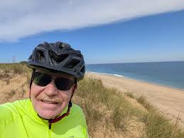Cape Cod Rail Trail -beautiful ride Harwich to Wellfleet MA -round trip 36.5