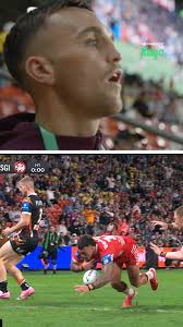 Sam Goodman reaction Tigers v Dragons at Magic Round