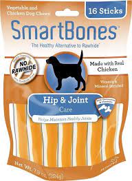 Smartbones Hip Joint Care Chicken Chews Dog Treats Dog Chews Chicken For Dogs Dog Teeth Cleaning