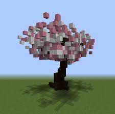 Learn how to make beautiful cherry blossom trees in your own worlds! Cherry Blossom Tree 1 Blueprints For Minecraft Houses Castles Towers And More Grabcraft