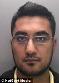 Abdul Nasir Khan, 25, of Erdington, was jailed for over 2 years - article-2189146-1491D978000005DC-781_196x277