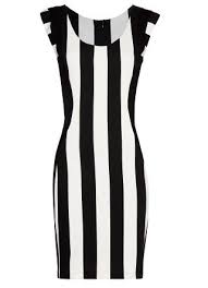 Black White Vertical Stripe Sleeveless Bodycon Dress Vertical Striped Dress Black White Bodycon Dress Sleeveless Bodycon Dress
