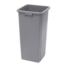 Maybe you would like to learn more about one of these? Winco 23 Gallon Square Tall Trash Can 15 5 8 Square X 30 3 4 H Gray