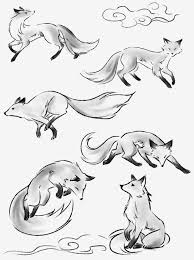 Ink Animals Can Be Commercial Elements Fox Hand Painted Chinese Style Ink Animal Fox Png Transparent Image And Clipart For Free Download Animal Drawings Sketches Animal Drawings Animal Sketches