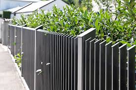 Witterungsbestandige Metallzaune Modernes Zaun Design Vorgarten Zaun Alu Zaun