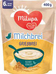 Dieser ist das wahrscheinlich beliebteste abendessen bei babys. Milupa Milchbrei Griess Miluvit Ab Dem 6 Monat 400 G Dauerhaft Gunstig Online Kaufen Dm De