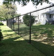 4 Foot Black Chain Link Fence Gate Black Vinyl Coated Chain Link Fence Black Chain Link Fence Chain Link Fence Fence