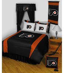 2pc Nhl Philadelphia Flyers Pillowcases Hockey Bedding Accessories Two Pack Sports Bedding Philadelphia Flyers Hockey Bedding