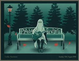 Tour poster for phoebe bridgers. Phoebe Bridgers Gig Poster On Behance