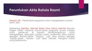 Restricted remote sensing satellite images must be made using borang ' permohonan satellite image according to the provisions of akta rahsia rasmi ;. Akta Rahsia Rasmi 1972 Akta 88 Ppt Download