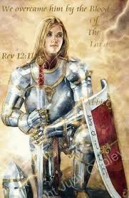 Woman Warrior With Sword And Shield Prophetic Art Warrior Woman Armor Of God Prayer Warrior