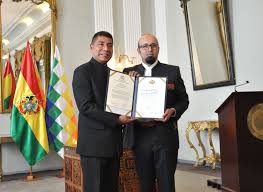 Sergio Arispe jura como nuevo Embajador de Bolivia en la República de la  India