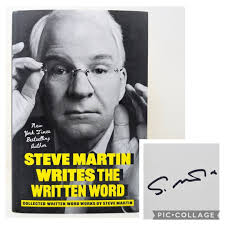 Steve Martin SIGNED BOOK Writes the Written Word 1ST EDITION HC Autographed  2025