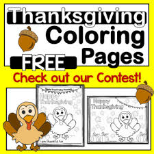Ad away from the city near the coast. Thanksgiving Coloring Pages Free By Special Treat Friday Tpt
