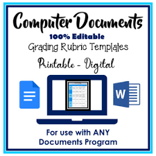 This is not the highest ideal; Editable Rubric Template Worksheets Teachers Pay Teachers