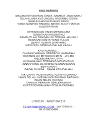 Seiring sejalan broery marantika datin sharifah aini. 131 Lagu