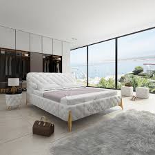 Preise vergleichen und bequem online bestellen! Luxus Designer Bett Muted Color Lionsstar Gmbh