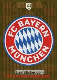 Der fc bayern münchen ist eine marke, sein logo hat einen hohen wiedererkennungswert. Sticker 163 Fc Bayern Munchen Logo Panini Fifa 365 2020 448 Stickers Version Laststicker Com
