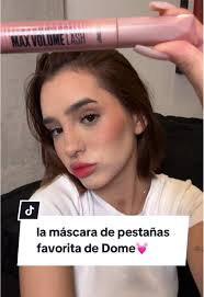 Máscara de Pestañas Max Volume Lash: El Secreto de Domelipa