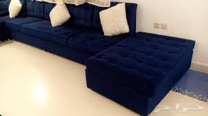 كنب مخمل كحلي