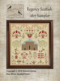 Maybe you would like to learn more about one of these? Antique 1817 Brick House Regency Scottish Sampler Reproduction Cross Stitch Counted Chart Pdf Instant Download Unique Vintage Old Harley Cross Stitch Sampler Patterns Unique Cross Stitch Cross Stitch Patterns
